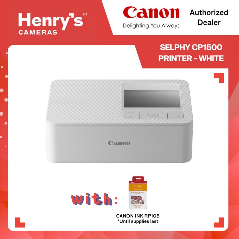 Canon Selphy CP1500 Printer - White